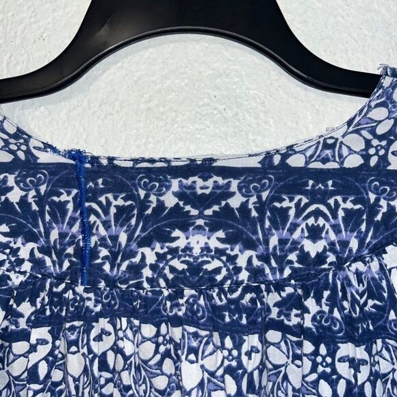 National Women's 1X Floral House Dress Nightgown Pullover Muumuu %100 Cotton - Picture 9 of 12